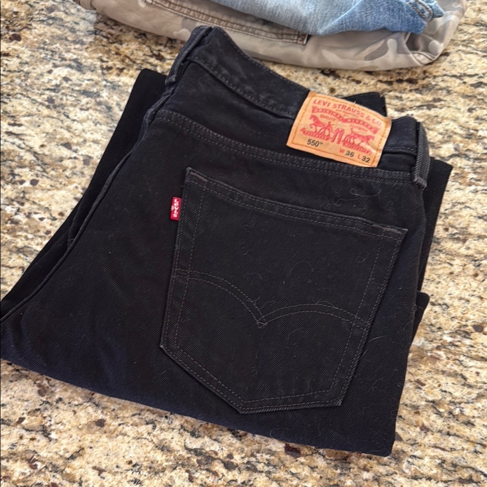 Levi's Men's Black Jeans